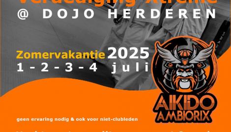 Sportkamp jul 2025 8-14j Riemst Zelfverdediging Aikido © AikidoX