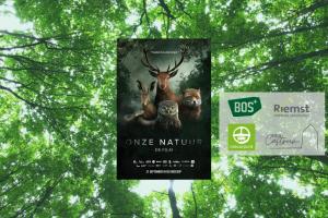 Banner met filmposter © BOS+
