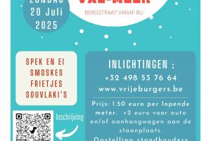Hobby- en Rommelmarkt © Koninklijke Fanfare De Vrije Burgers Val-Meer vzw