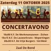 Uitnodiging Concertavond © Koninklijke Fanfare De Vrije Burgers
